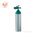 Empty 40L oxygen gas cylinder for industrial use
